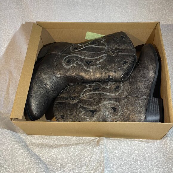 Jessica Simpson Western Boots "Starlet" in Pewter, size 2 (4 US) (334) - Picture 4 of 5